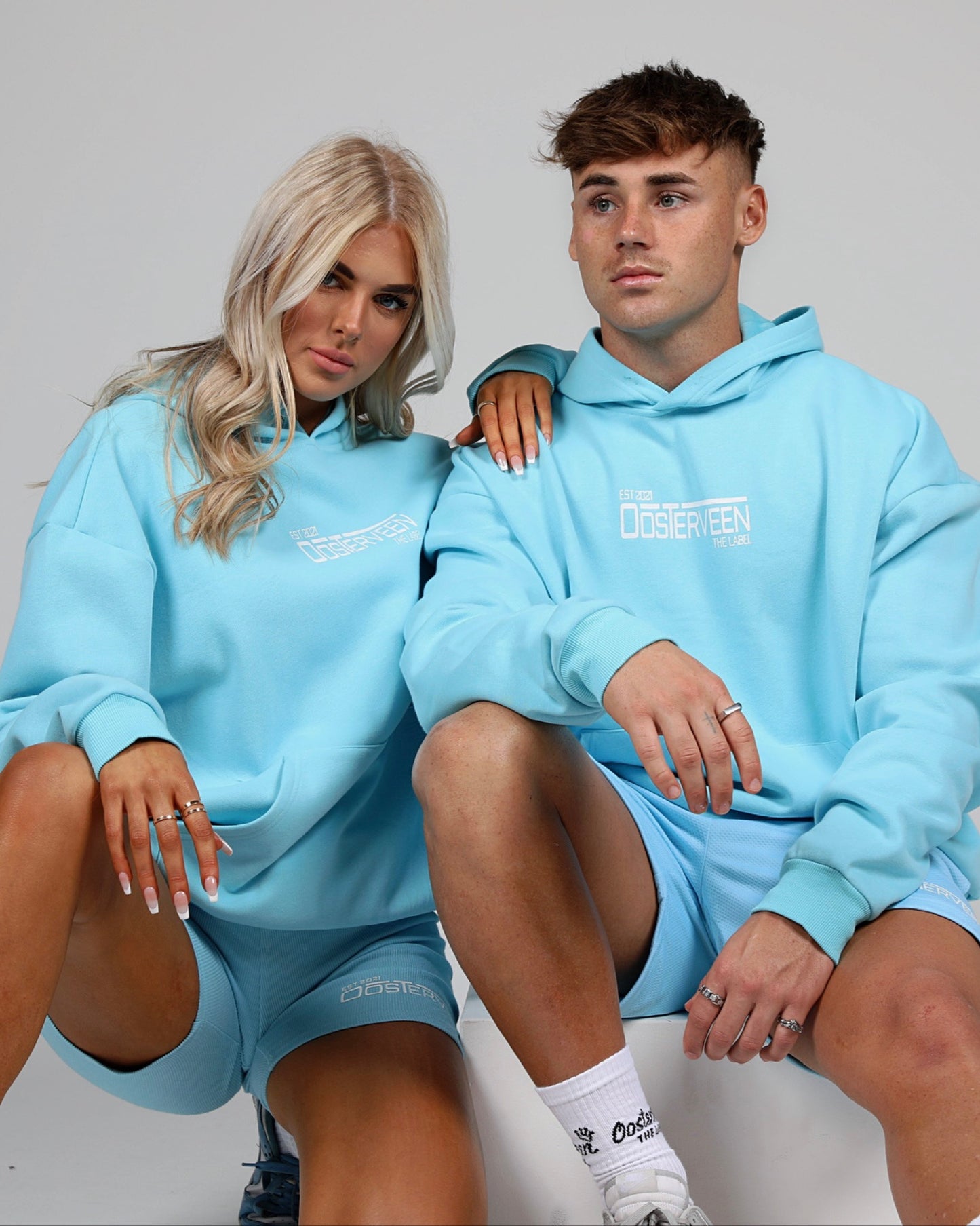 OOSTERVEEN 2.0 HOODIE BABY BLUE