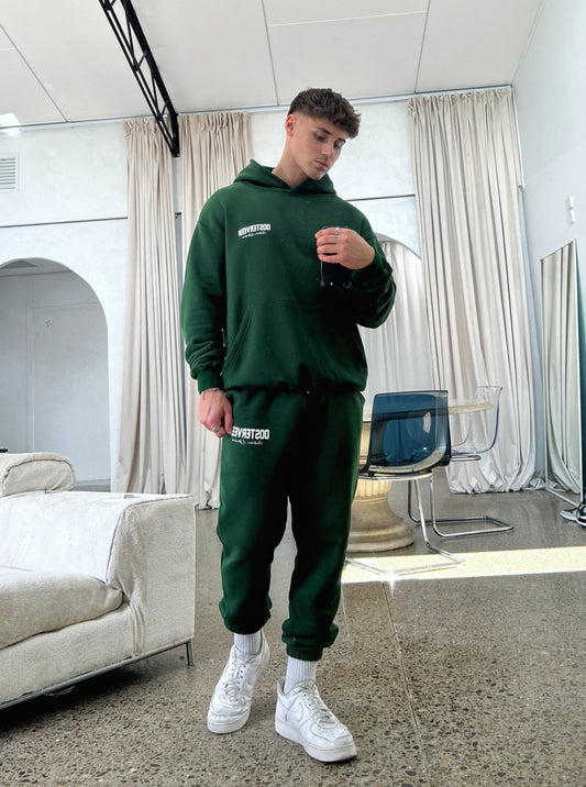 OOSTERVEEN LEISURE CLUB TRACKIES - FOREST GREEN